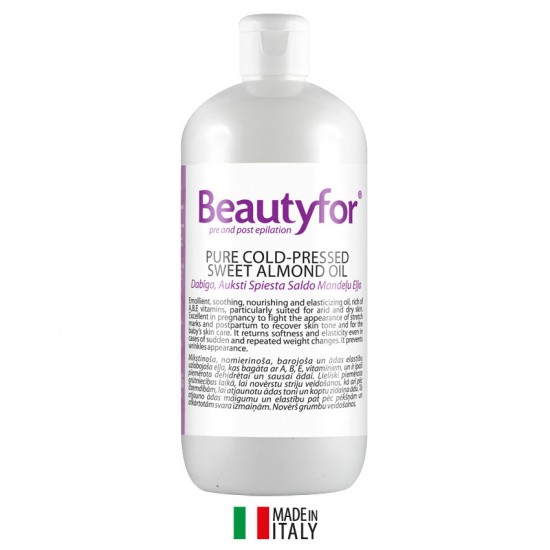 Beautyfor dabīga saldo mandeļu eļļa 500ml Beautyfor dabīga saldo mandeļu eļļa 500ml