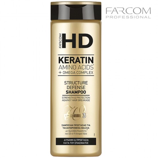 Farcom HD Structure Defense šampūns bojātiem matiem 400ml
