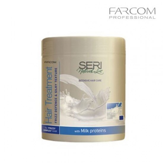 Farcom Seri Natural Milk Proteins matu stiprinošs līdzeklis 1000ml Farcom Seri Natural Milk Proteins matu stiprinošs līdzeklis 1000ml