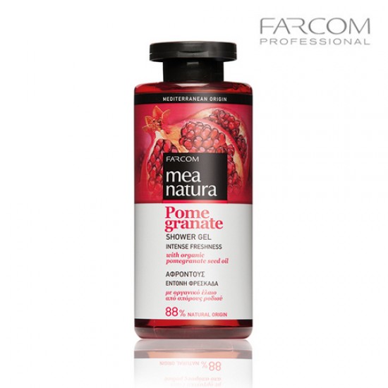 Farcom Mea Natura Pomegranate dūšas gēls 300ml Farcom Mea Natura Pomegranate dūšas gēls 300ml