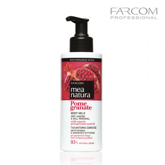 Farcom Mea Natura Pomegranate pieniņš ķermenim 250ml Farcom Mea Natura Pomegranate pieniņš ķermenim 250ml