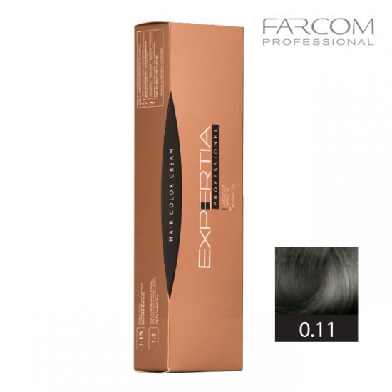 Farcom Expertia Professionel Permanent Hair Color Cream 100 ml 0.11 Intense Ash Farcom Expertia Professionel Permanent Hair Color Cream 100 ml 0.11 Intense Ash