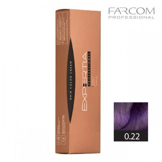 Farcom Expertia Professionel Permanent Hair Color Cream 100 ml 0.22 Violet Farcom Expertia Professionel Permanent Hair Color Cream 100 ml 0.22 Violet