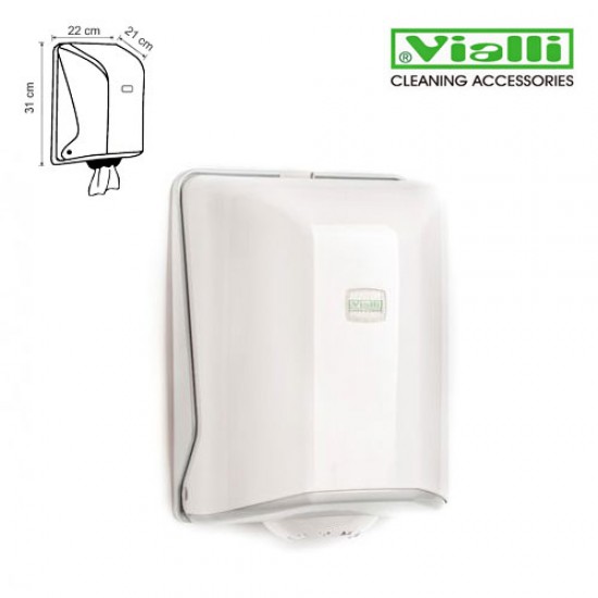 Papīra dvieļu turētājs dispensers Vialli ruļļiem Papīra dvieļu turētājs dispensers Vialli ruļļiem