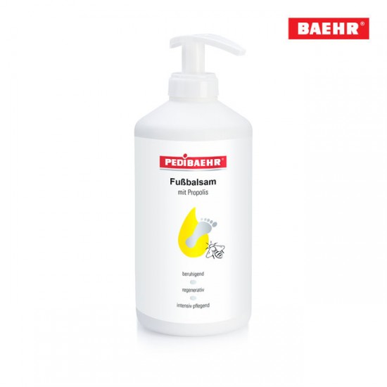 Pedibaehr Fußbalsam kāju balzams ar propolisu 500ml ar dozatoru Pedibaehr Fußbalsam kāju balzams ar propolisu 500ml ar dozatoru