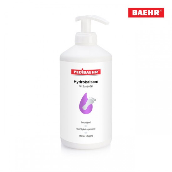Pedibaehr Hydrobalsam hidrobalzams ar lavandas eļļu 500ml ar dozatoru Pedibaehr Hydrobalsam hidrobalzams ar lavandas eļļu 500ml ar dozatoru