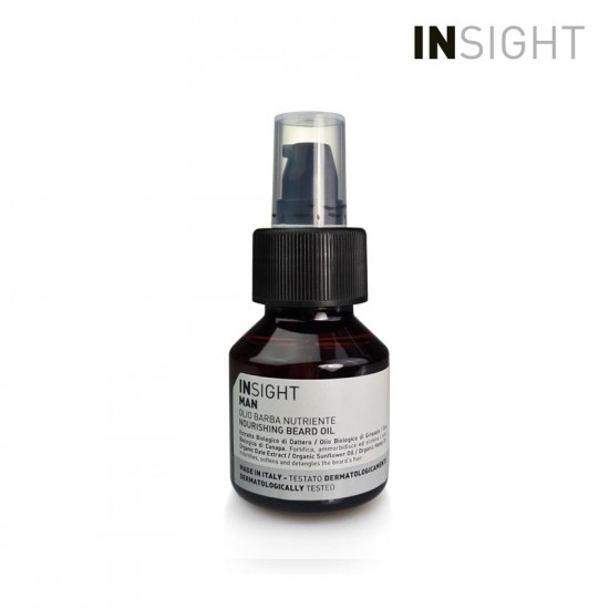 Insight Man Nourishing Beard Oil barojoša bārdas eļļa 50ml Insight Man Nourishing Beard Oil barojoša bārdas eļļa 50ml