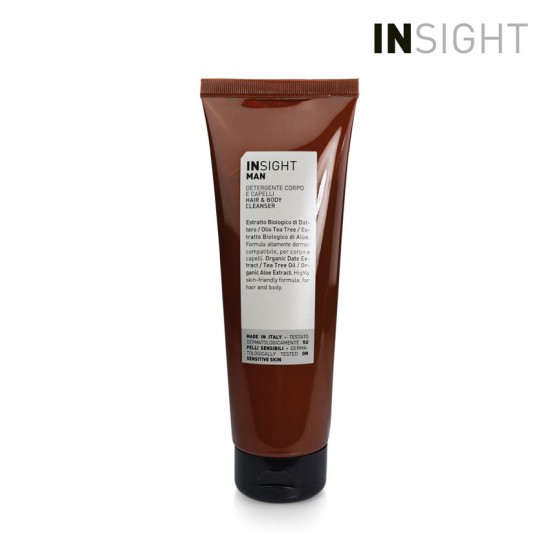 Insight Man Hair & Body Cleanser mazgāšanas līdzeklis matiem un ķermenim 100ml Insight Man Hair & Body Cleanser mazgāšanas līdzeklis matiem un ķermenim 100ml
