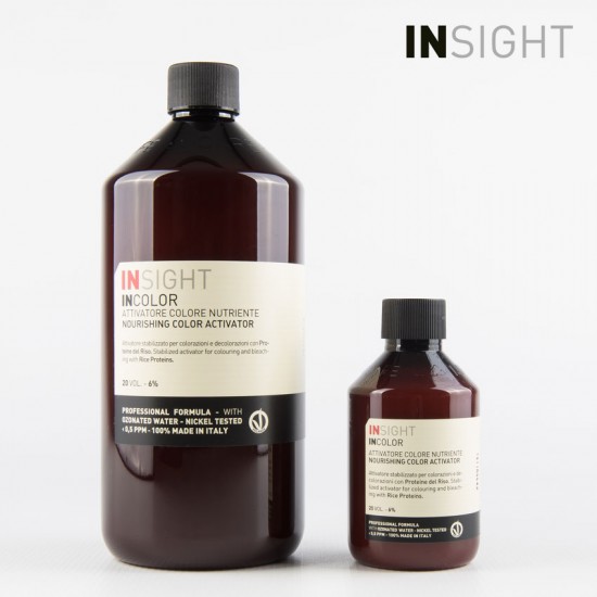 Insight Incolor Nourishing Color Activator barojošs krēmoksīds 1,8% 900ml Insight Incolor Nourishing Color Activator barojošs krēmoksīds 1,8% 900ml