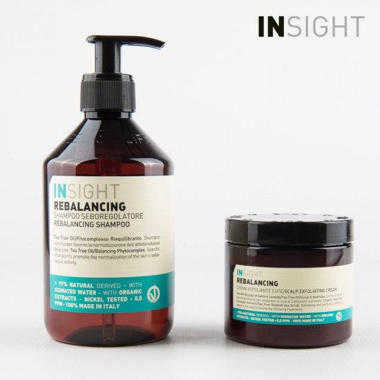 Insight Rebalancing šamūns taukainiem matiem 400ml Insight Rebalancing šamūns taukainiem matiem 400ml