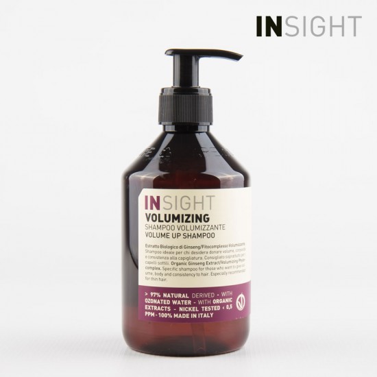 Insight Volumizing Volume Up šampūns apjomam 400ml Insight Volumizing Volume Up šampūns apjomam 400ml
