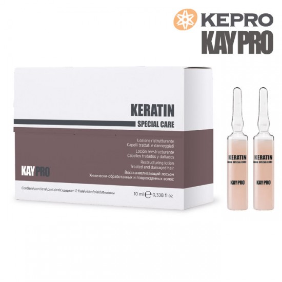Kepro Kaypro Keratin matu losjons 10mlx12gb