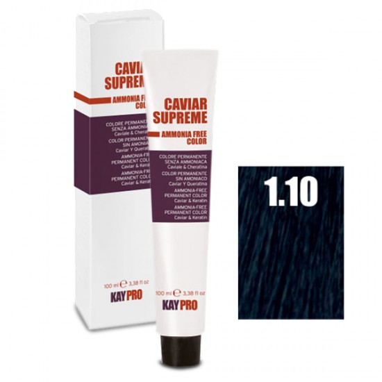 Kepro Caviar Supreme matu krāsa zilā-melnā 1.10 100ml