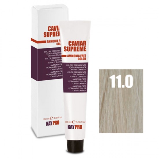 Kepro Caviar Supreme matu krāsa ļoti gaišs platīnu blond 11.0 100ml