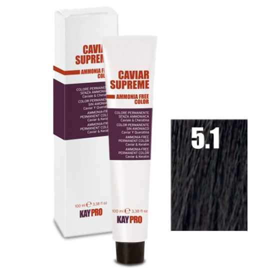 Kepro Caviar Supreme matu krāsa gaišbrūni pelni 5.1 100ml