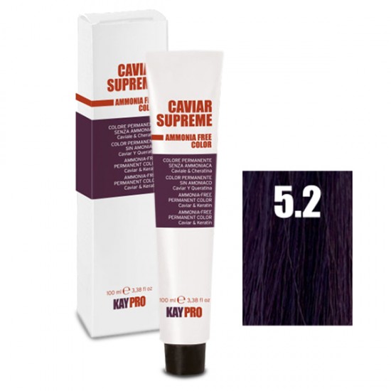 Kepro Caviar Supreme matu krāsa gaišbrūns violets 5.2 100ml