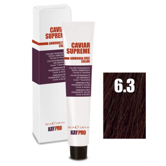 Kepro Caviar Supreme matu krāsa gaiši zeltaini bruna 6.3 100ml