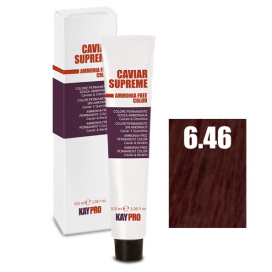 Kepro Caviar Supreme matu krāsa tumši-bruni sarkanā 6.46 100ml