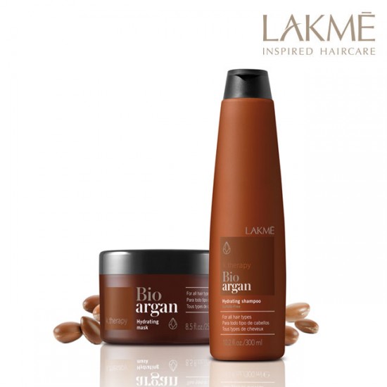 Lakme K.Therapy Bio Argan mitrinošs šampūns 300ml