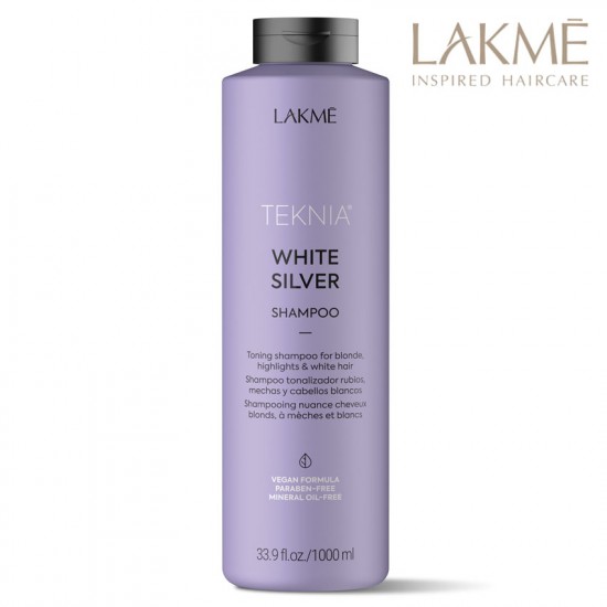 Lakme Teknia White Silver šampūns 1l