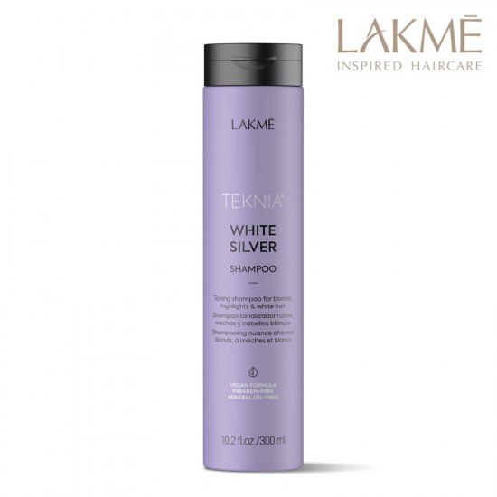Lakme Teknia White Silver šampūns 300ml