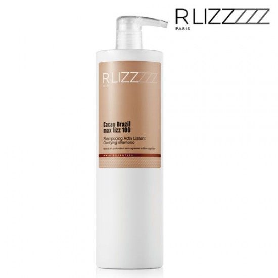 RLizz Cacao Brazil Max Lizz 100 Clarifying Shampoo 1L RLizz Cacao Brazil Max Lizz 100 Clarifying Shampoo 1L