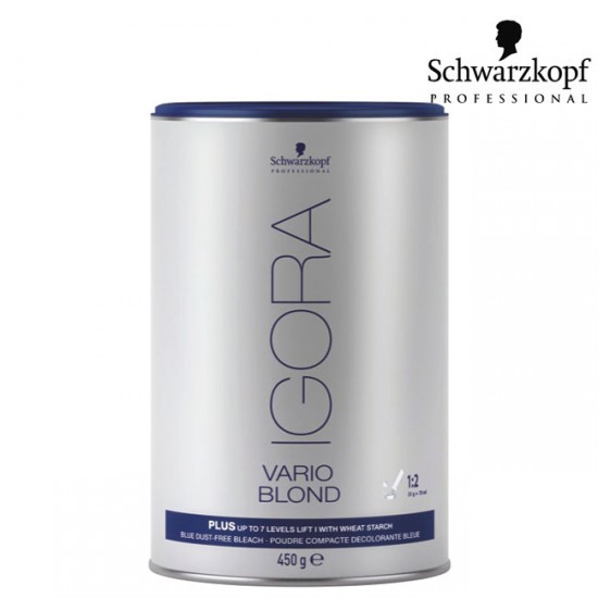 Schwarzkopf Pro Igora Vario Blond Plus matu balinātājs 450g Schwarzkopf Pro Igora Vario Blond Plus matu balinātājs 450g