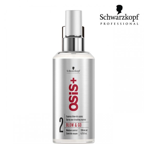 Schwarzkopf Pro Osis+ Blow & Go līdzeklis ļoti ātrai matu žāvēšanai 200ml