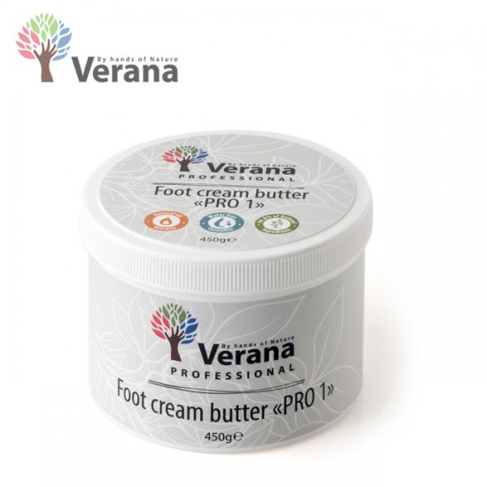 Verana Pro 1 sviestkrēms kājām 450g Verana Pro 1 sviestkrēms kājām 450g