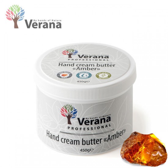 Verana Amber Dzintars sviestkrēms rokām 450g