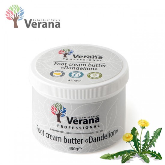 Verana Dandelion Pienene sviestkrēms kājām 450g