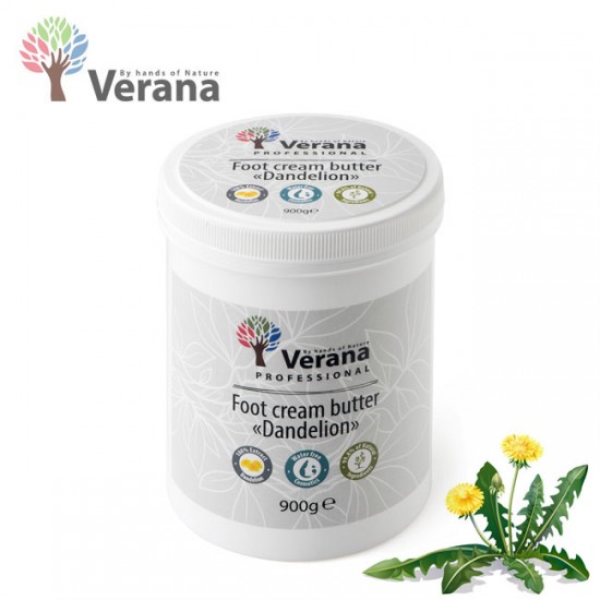 Verana Dandelion Pienene sviestkrēms kājām 900g Verana Dandelion Pienene sviestkrēms kājām 900g