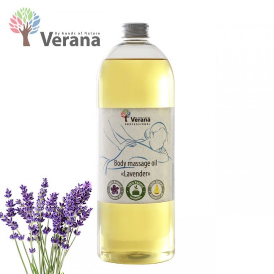 Verana Lavender Lavanda ķermeņa masāžas eļļa 1L Verana Lavender Lavanda ķermeņa masāžas eļļa 1L