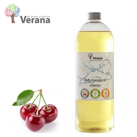 Verana Cherry Ķirsis ķermeņa masāžas eļļa 1L Verana Cherry Ķirsis ķermeņa masāžas eļļa 1L