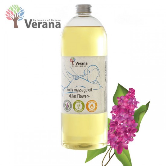 Verana Lilac Ceriņi masāžas eļļa ķermenim 1L Verana Lilac Ceriņi masāžas eļļa ķermenim 1L