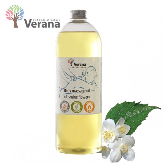 Verana Jasmīns masāžas eļļa ķermenim 1L Verana Jasmīns masāžas eļļa ķermenim 1L
