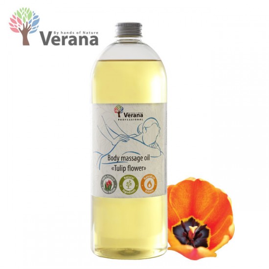 Verana Tulip Tulpe masāžas eļļa ķermenim 1L