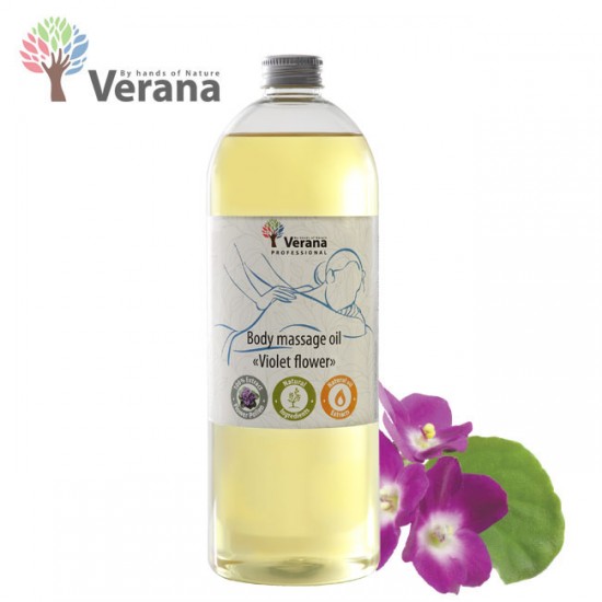 Verana Violet Vijolīte masāžas eļļa ķermenim 1L Verana Violet Vijolīte masāžas eļļa ķermenim 1L