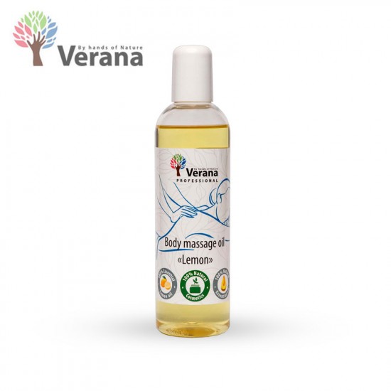 Verana Lemon Citrons ķermeņa masāžas eļļa 250ml