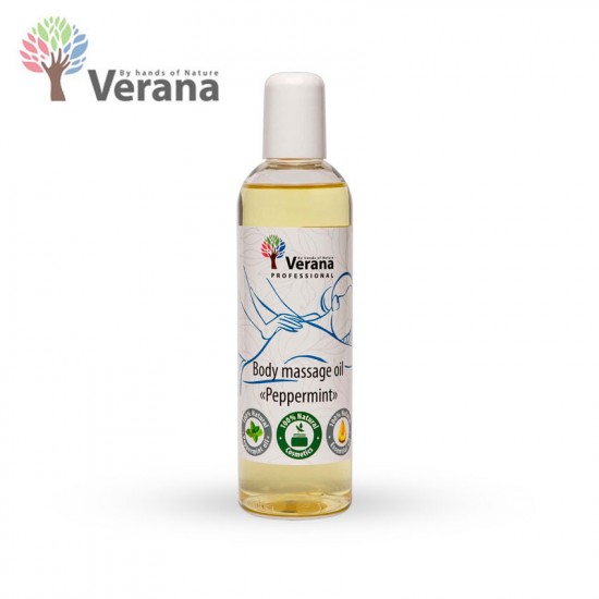 Verana Peppermint Piparmētra ķermeņa masāžas eļļa 250ml Verana Peppermint Piparmētra ķermeņa masāžas eļļa 250ml