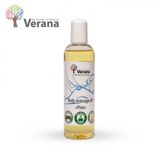 Verana Pine Priede masāžas eļļa ķermenim 250ml Verana Pine Priede masāžas eļļa ķermenim 250ml