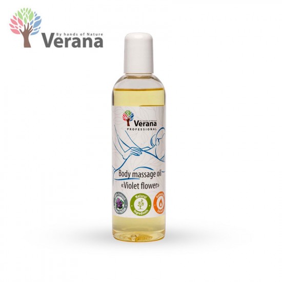 Verana Violet Vijolīte masāžas eļļa ķermenim 250ml Verana Violet Vijolīte masāžas eļļa ķermenim 250ml