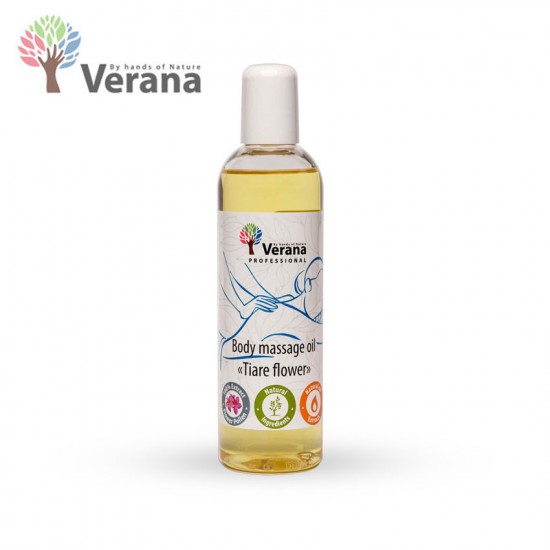 Verana Tiare ķermeņa masāžas eļļa 250ml Verana Tiare ķermeņa masāžas eļļa 250ml