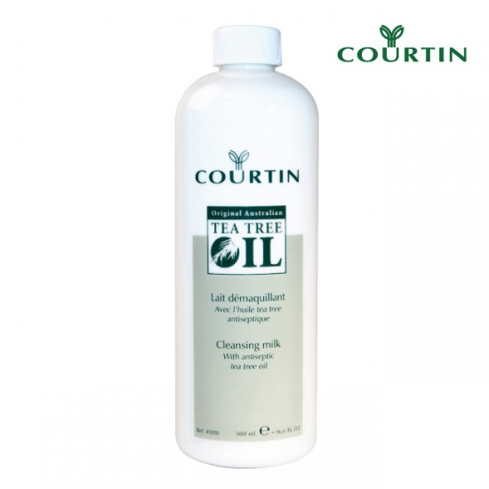 Courtin Attīrošs pieniņš ar tējas koka eļļu, 200 ml Courtin Attīrošs pieniņš ar tējas koka eļļu, 200 ml