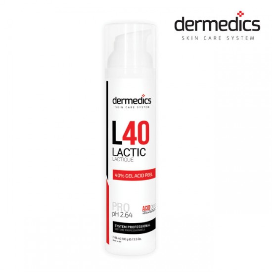 Dermedics L40 pienskābes pīlings 100 ml Dermedics L40 pienskābes pīlings 100 ml