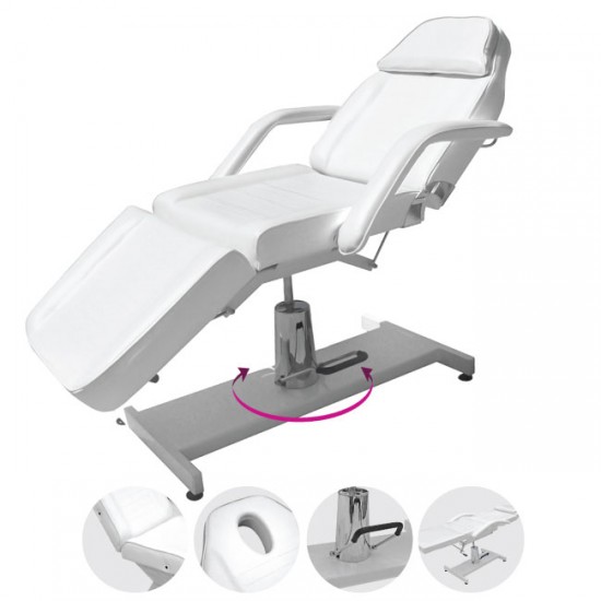 Masāžas kušete Beautyfor ar hidrauliski maināmu augstumu CH-210 Masāžas kušete Beautyfor ar hidrauliski maināmu augstumu CH-210