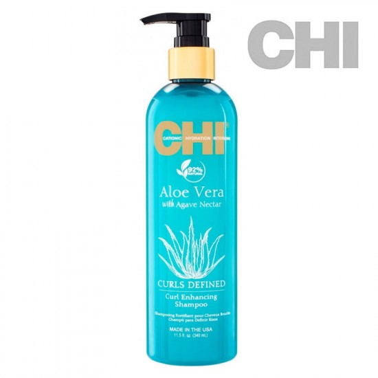 CHI Aloe Vera Curls Defined šampūns 340ml CHI Aloe Vera Curls Defined šampūns 340ml