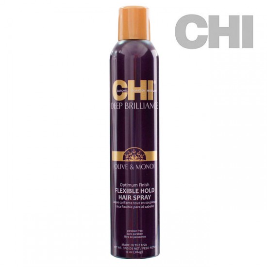 CHI Deep Brilliance Finish Flexible Hold Spray matu laka 284g