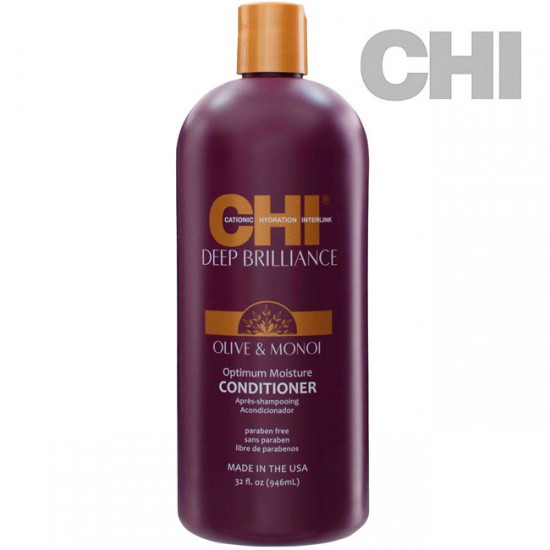 CHI Deep Brilliance Optimum Moisture kondicionieris 946ml CHI Deep Brilliance Optimum Moisture kondicionieris 946ml