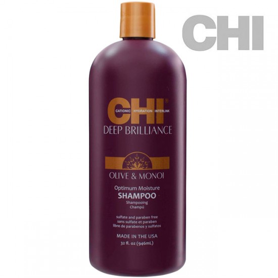 CHI Deep Brilliance Optimum Moisture šampūns 946ml CHI Deep Brilliance Optimum Moisture šampūns 946ml